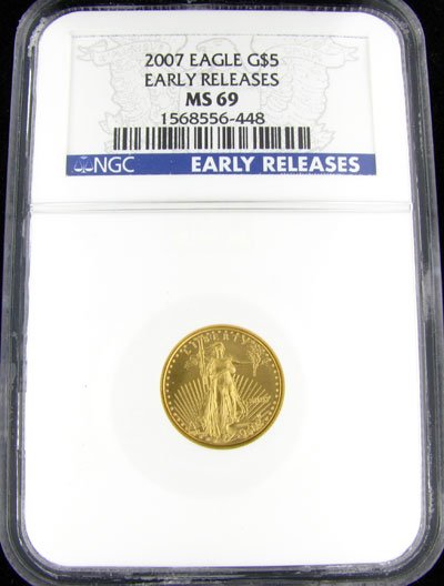 2007 $5 US Eagle Gold Coin, Potential Investment