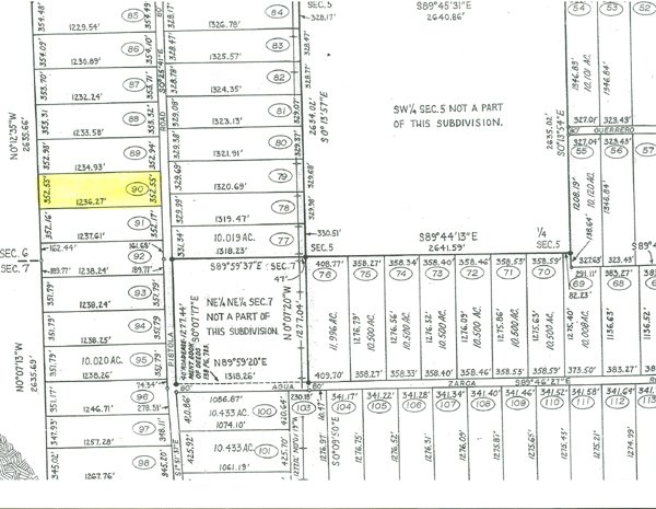 GOV: NM LAND, 10 AC. RANCHETTE, B&A $124/mo - 2