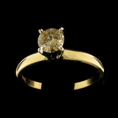 14 kt. Gold, 0.38CT Diamond Ring, Beautiful
