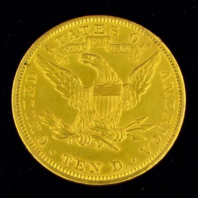 1907 $10 US Liberty Gold Coin, Potential Investment - 2