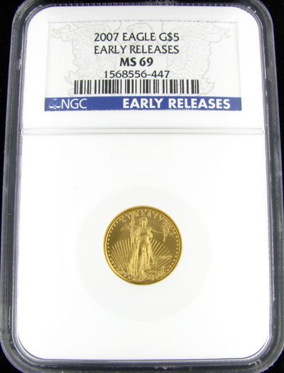 2007 $5 US Eagle Gold Coin, Potential Investment