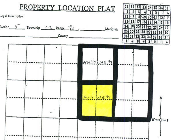 GOV: WY LAND, 40 AC. RANCHETTE, B&A $239/mo - 2
