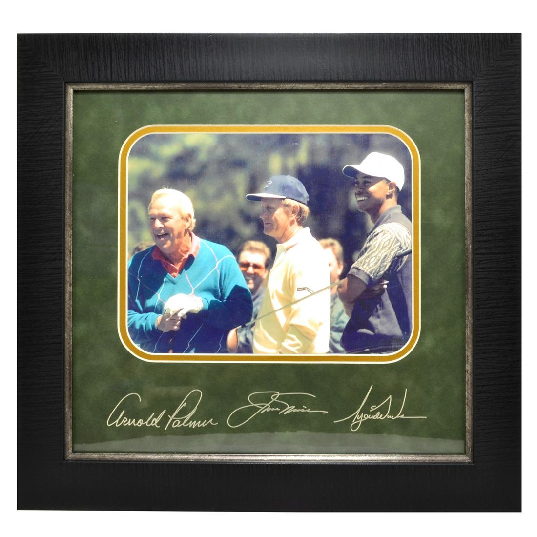 Rare Plate Signed Tiger Woods,Arnold Palmar, And Jack: Gov. File: M-11980 Rare Plate Signed Tiger Woods,Arnold Palmar, And Jack Nicklaus Photo Great Memorabilia Asset Type: SportShipping: $29.95. Item may be pick up only, or require additional shipping ch