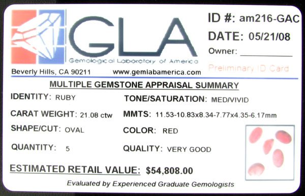 APP: 54.8k 21.08CT Ruby Parcel, Precious Gems - 2