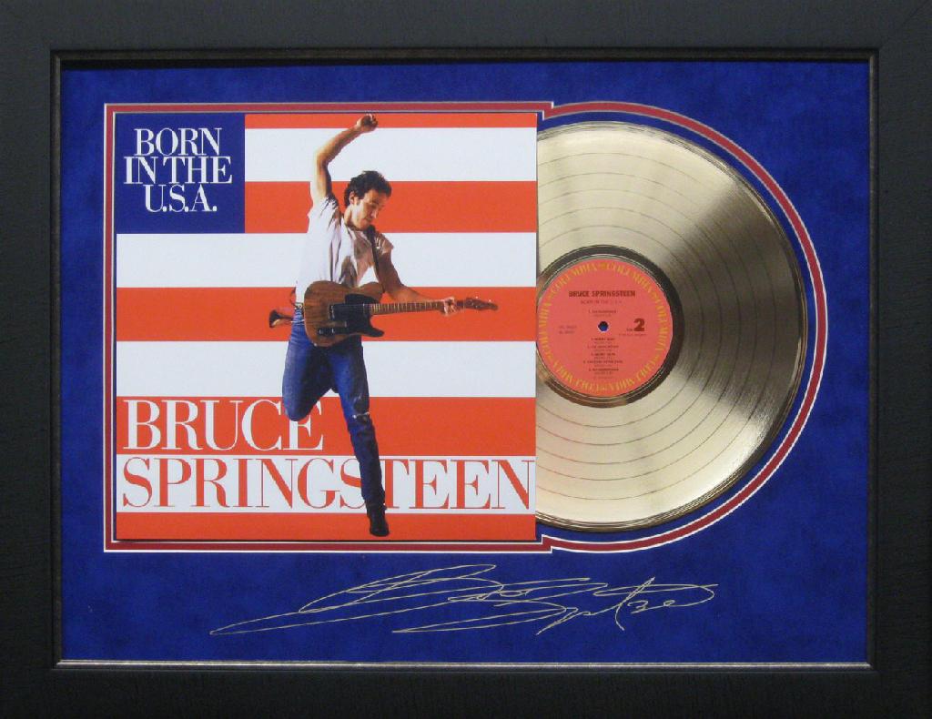 *Rare Original Bruce Springsteen Laser Engraved Record: Gov. File: M-14653 *Rare Original Bruce Springsteen Laser Engraved Record Asset Type: Collectable Shipping: $29.95. Item may be pick up only, or require additional shipping charges due to weight or si