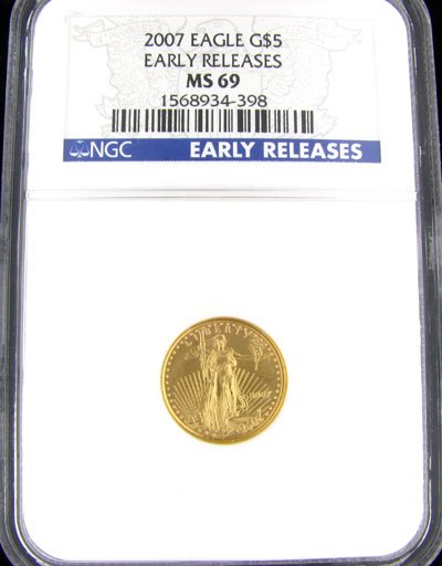 2007 $5 US Eagle Gold Coin, Investment Potential
