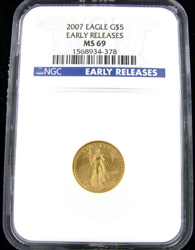 2007 $5 US Eagle Gold Coin, Investment Potential