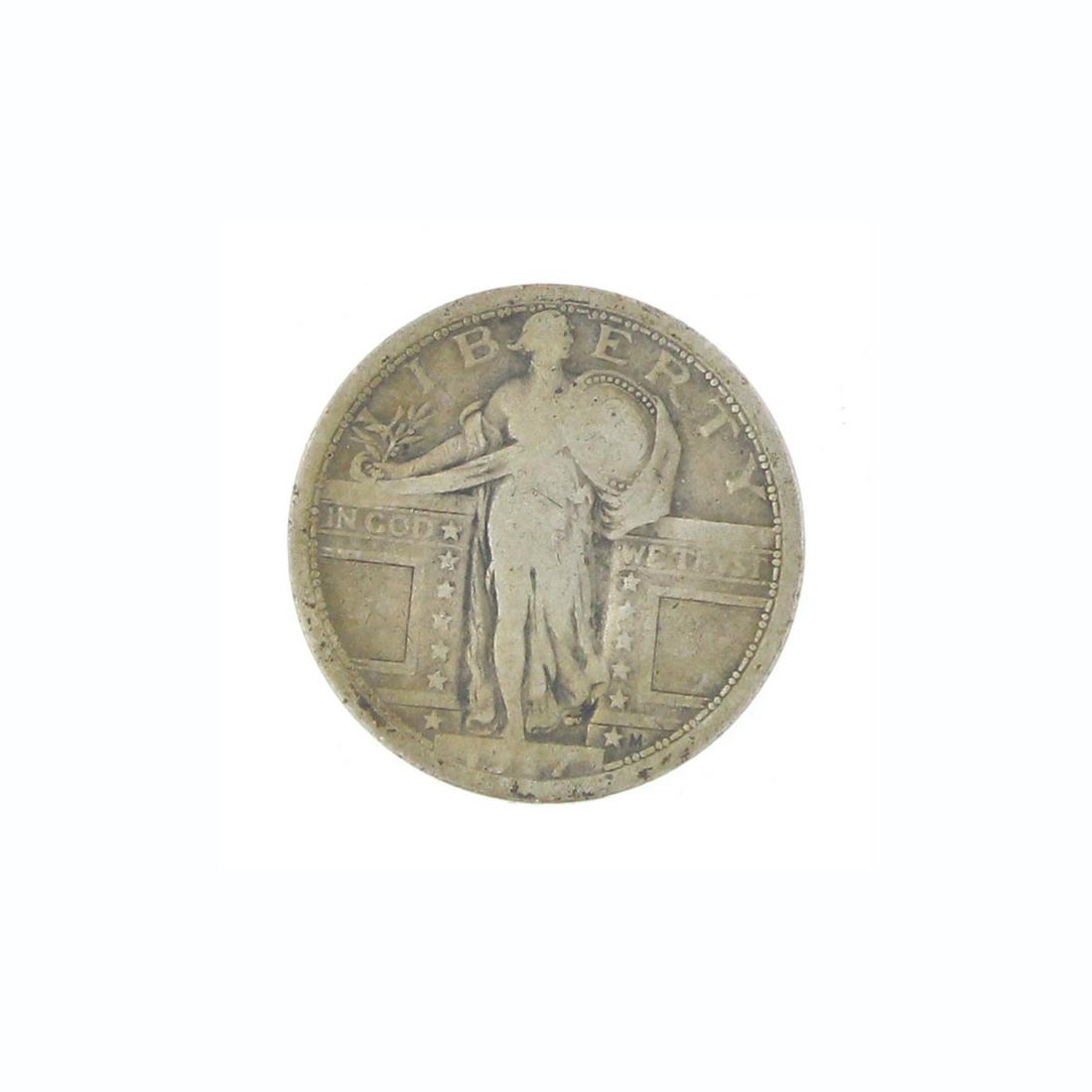 Extremely Rare 1917 U.S. Standing Liberty Quarter: Gov. File: C-77855 Extremely Rare 1917 U.S. Standing Liberty Quarter Dollar Coin Great Investment! Asset Type: Quarter Dollar Coin Shipping: $9.95