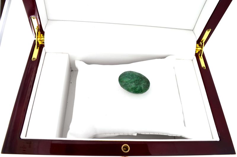 APP: 1k 56.50CT Oval Cut Green Beryl Emerald Gemstone: Gov. File: H-03053 56.50CT Oval Cut Green Beryl Emerald Gemstone Retail Replacement Value: $1.0K Asset Type: Emerald Gemstone Shipping: $19.95