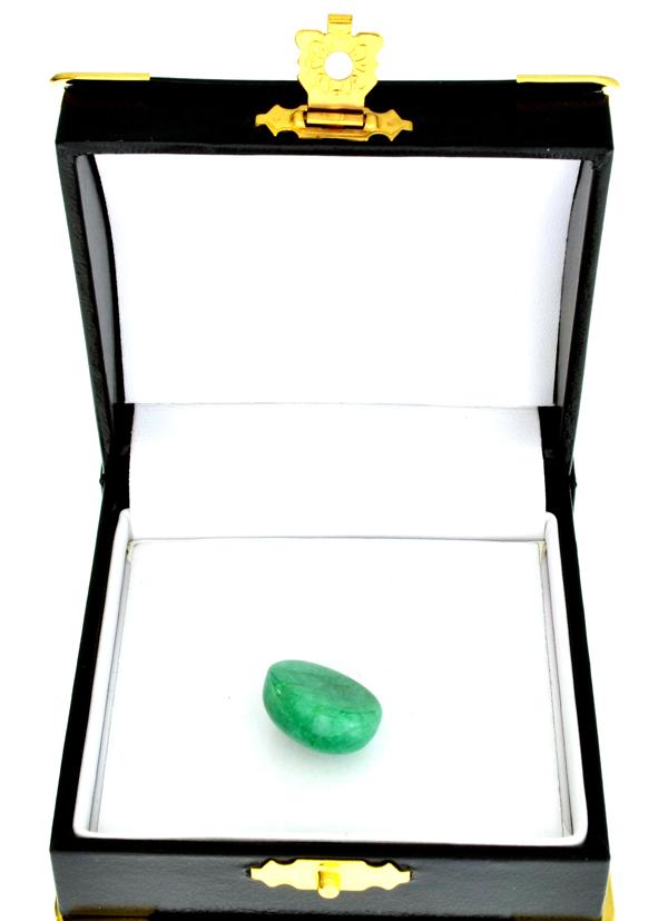 APP: 0.8k 16.45CT Oval Cut Cabochon Green Beryl: Gov. File: 71014 16.45CT Oval Cut Cabochon Green Beryl Gemstone Retail Replacement Value: $0.8K Asset Type: Emerald Gemstone Shipping: $19.95