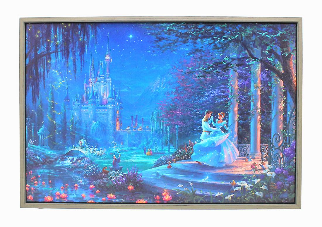Beautiful Thomas Kinkade ''''Cinderella'''' on Canvas: Gov. File: M-18058 Beautiful Thomas Kinkade ''''Cinderella'''' on Canvas -PNR- Asset Type: CollectibleShipping: $24.95. Item may be pick up only, or require additional shipping charges due to weight o