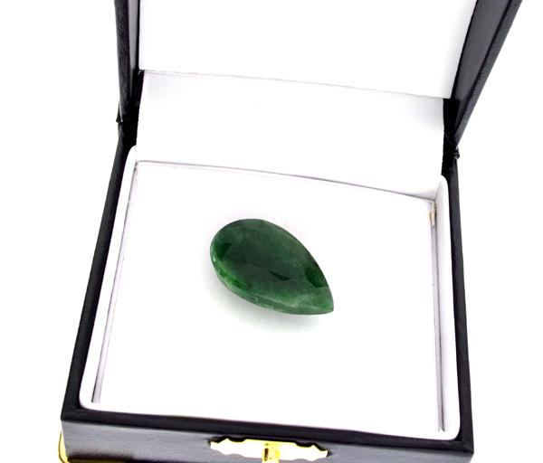 APP: 1.3k 26.55CT Pear Cut Green Beryl Emerald Gemstone: Gov. File: 95260 26.55CT Pear Cut Green Beryl Emerald Gemstone Retail Replacement Value: $1.3K Asset Type: Emerald Gemstone Shipping: $19.95
