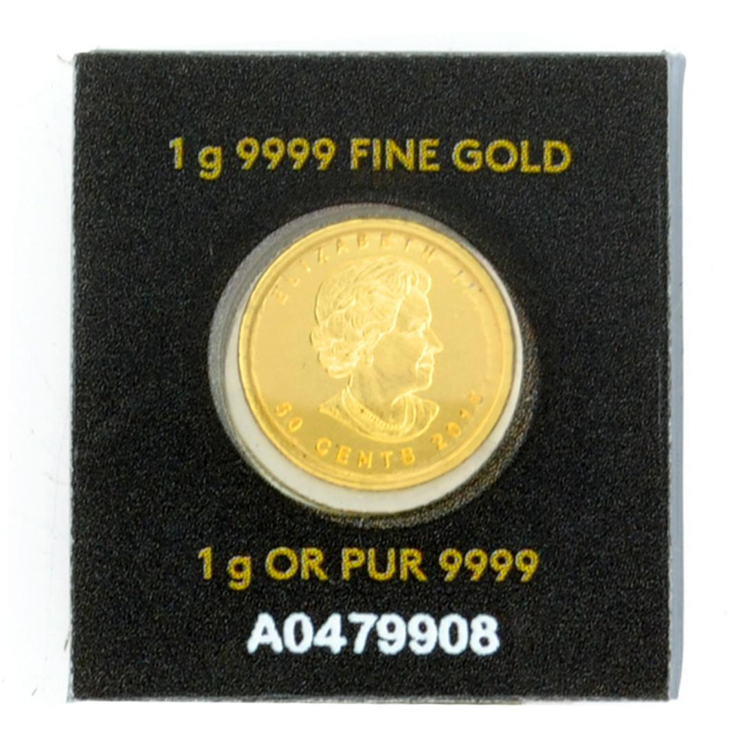 Extremely Rare 2016 1g Fine Gold Maple Leaf Royal: Gov. File: C-75919 Extremely Rare 2016 1g Fine Gold Maple Leaf Royal Canadian Mint Coin - Great Investment Asset Type: Coin Shipping: $9.95