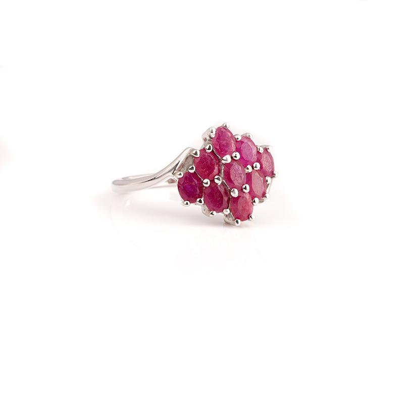 APP: 2.2k Fine Jewelry 1.89CT Oval Cut Ruby And: Gov. File: H-02003 Fine Jewelry 1.89CT Oval Cut Ruby And Platinum Over Sterling Silver Ring Retail Replacement Value: $2.2K Asset Type: Sterling Silver Ring Shipping: $19.95
