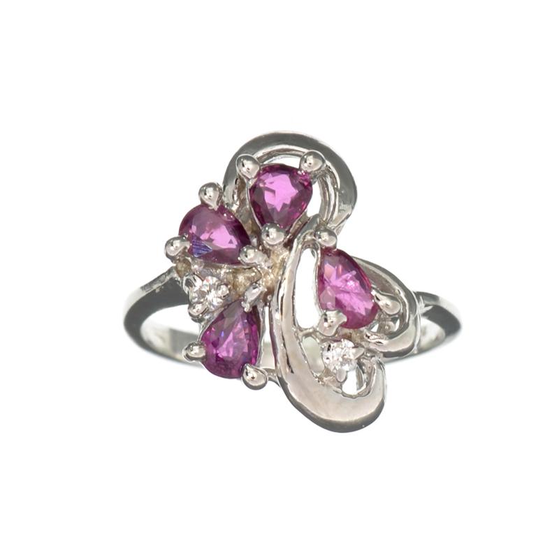 APP: 0.9k Fine Jewelry 0.75CT Ruby And Topaz Platinum: Gov. File: H-00119 Fine Jewelry 0.75CT Ruby And Topaz Platinum Over Sterling Silver Ring Retail Replacement Value: $0.9K Asset Type: Sterling Silver Ring Shipping: $19.95