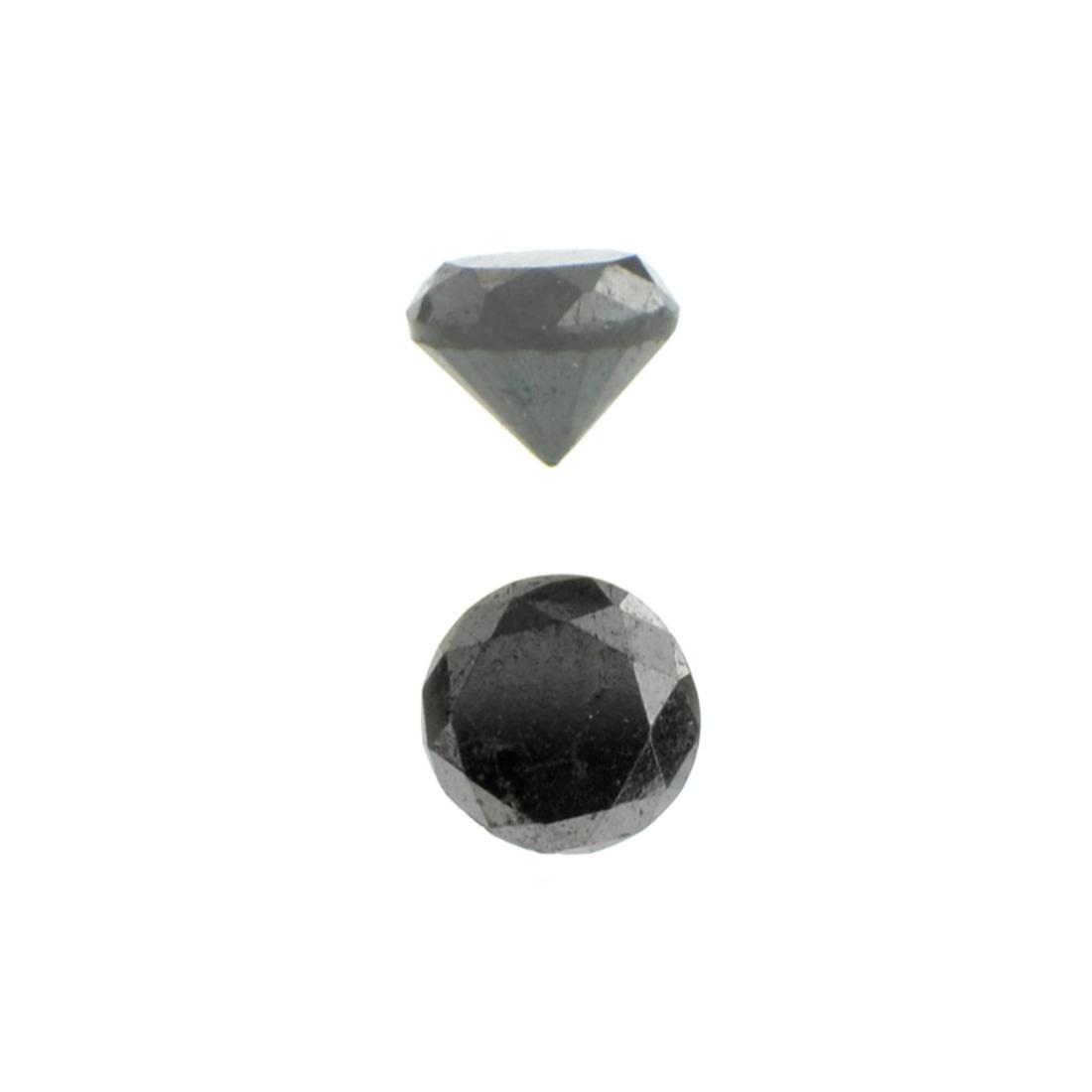 APP: 0.7k 0.85CT Round Cut Black Diamond Gemstone: Gov. File: H-29483 0.85CT Round Cut Black Diamond Gemstone Retail Replacement Value: $0.7K Asset Type: Diamond Gemstone Shipping: $19.95