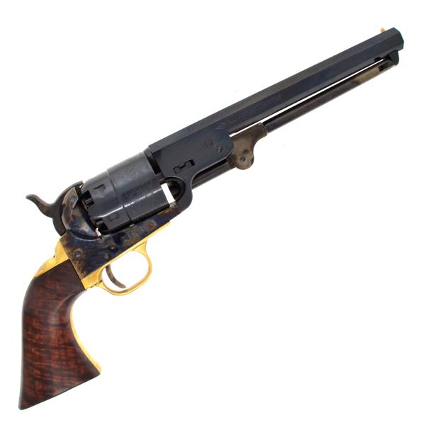 Exquisite Brand New In Original Box With Papers, Never: Gov. File: T-10097 Exquisite Brand New In Original Box With Papers, Never Been Fired, Traditions 1851 Colt Navy Revolver .44 Cal Steel Frame (No Gun Sales To: NY, HI, AK. and other Countries) Asset Ty