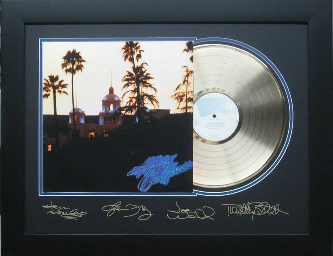 *Rare Original The Eagles Laser Engraved Record Apr 14, 2020