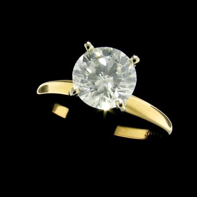 RRV APP: $10.8k 14 kt. Gold, 1.42CT Diamond Ring