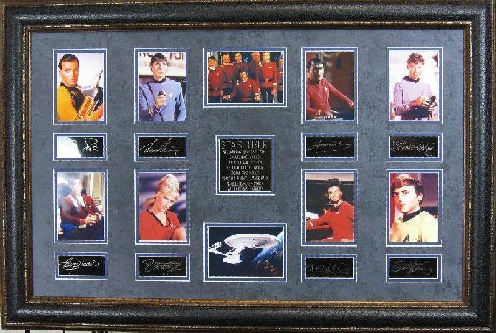 Star Trek - Plate Signatures!: Gov. File: M-09627 Star Trek - Plate Signatures! Asset Type: TelevisionShipping: $29.95. Item may be pick up only, or require additional shipping charges due to weight or size.