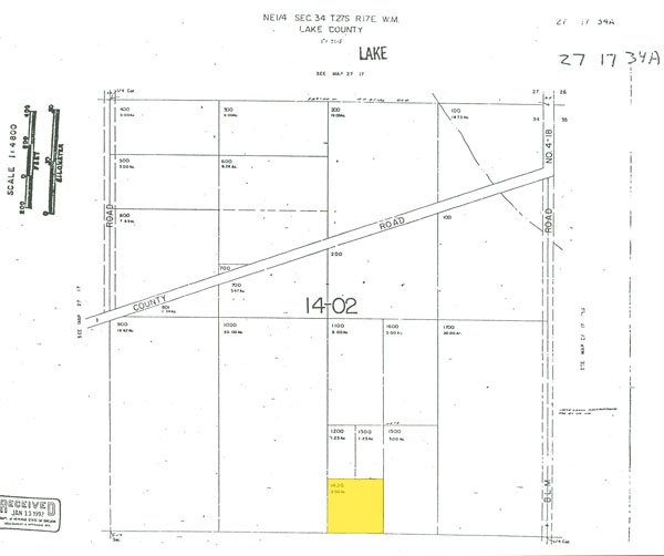 GOV: OR LAND, 2.5 AC. LAKE COUNTY, B&A $199/mo - 2