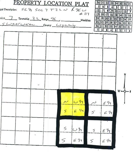GOV: WY LAND, 40 AC. RANCHETTE, B&A $239/mo - 2