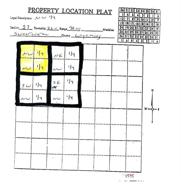GOV: WY LAND, 40 AC., RANCHETTE, SWEETWATER-INVES - 2