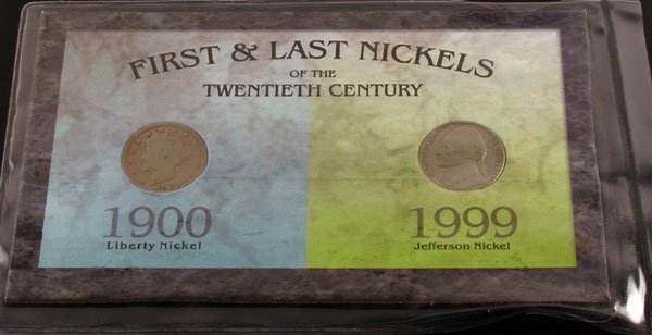 U.S. First & Last Nickels of the Twentieth Centur