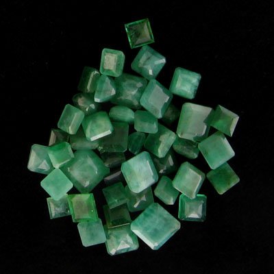 RRV APP: 5.9k 26.43CT Square Emerald Parcel