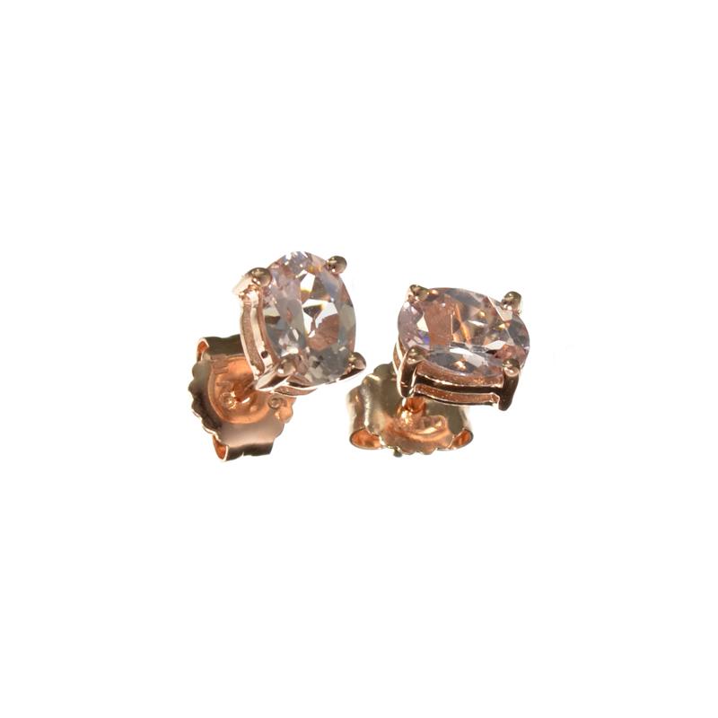 APP: 1k Fine Jewelry 1.70CT Oval Cut Morganite Over: Gov. File: H-17307 Fine Jewelry 1.70CT Oval Cut Morganite Over Sterling Silver Rose Gold Earrings Retail Replacement Value: $1.0K Asset Type: Sterling Silver Earrings Shipping: $19.95