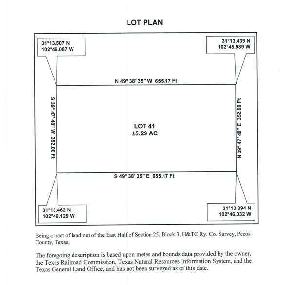 GOV: TX LAND, 5.29 AC., PECOS COUNTY-INVEST!STR S - 2