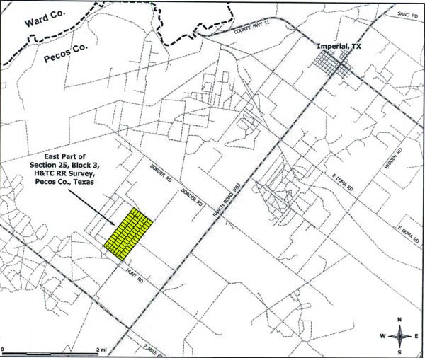 GOV: TX LAND, 5.29 AC., PECOS COUNTY-INVEST!STR S - 3