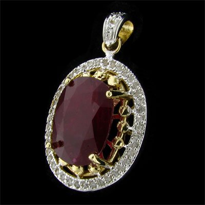 RRV APP: 36.2k 14 kt. Gold, 10.90CT Ruby and Diam