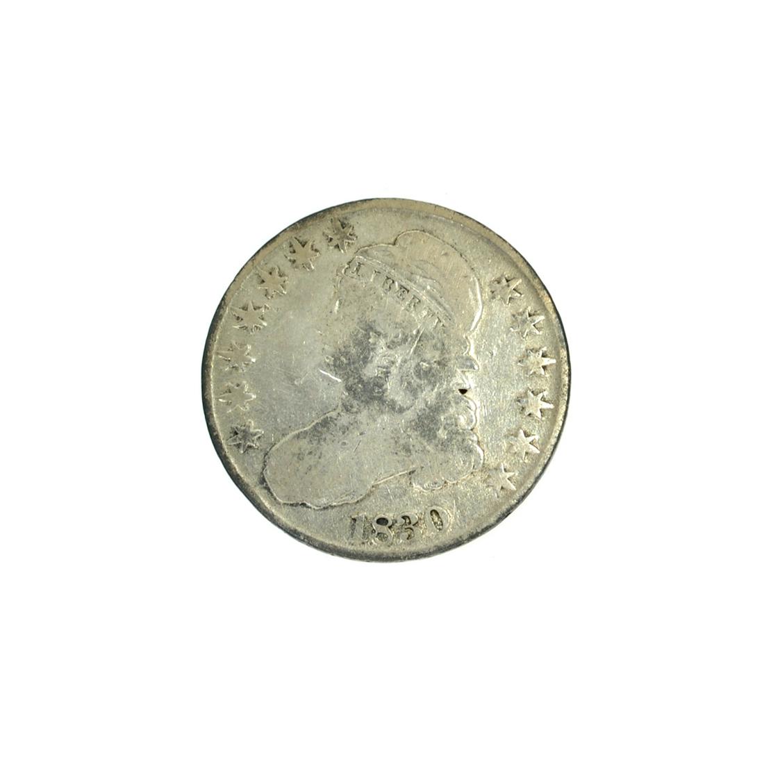1830 Capped Bust Half Dollar Coin: Gov. File: C-47407 1830 Capped Bust Half Dollar Coin Asset Type: Half Dollar CoinShipping: $9.95