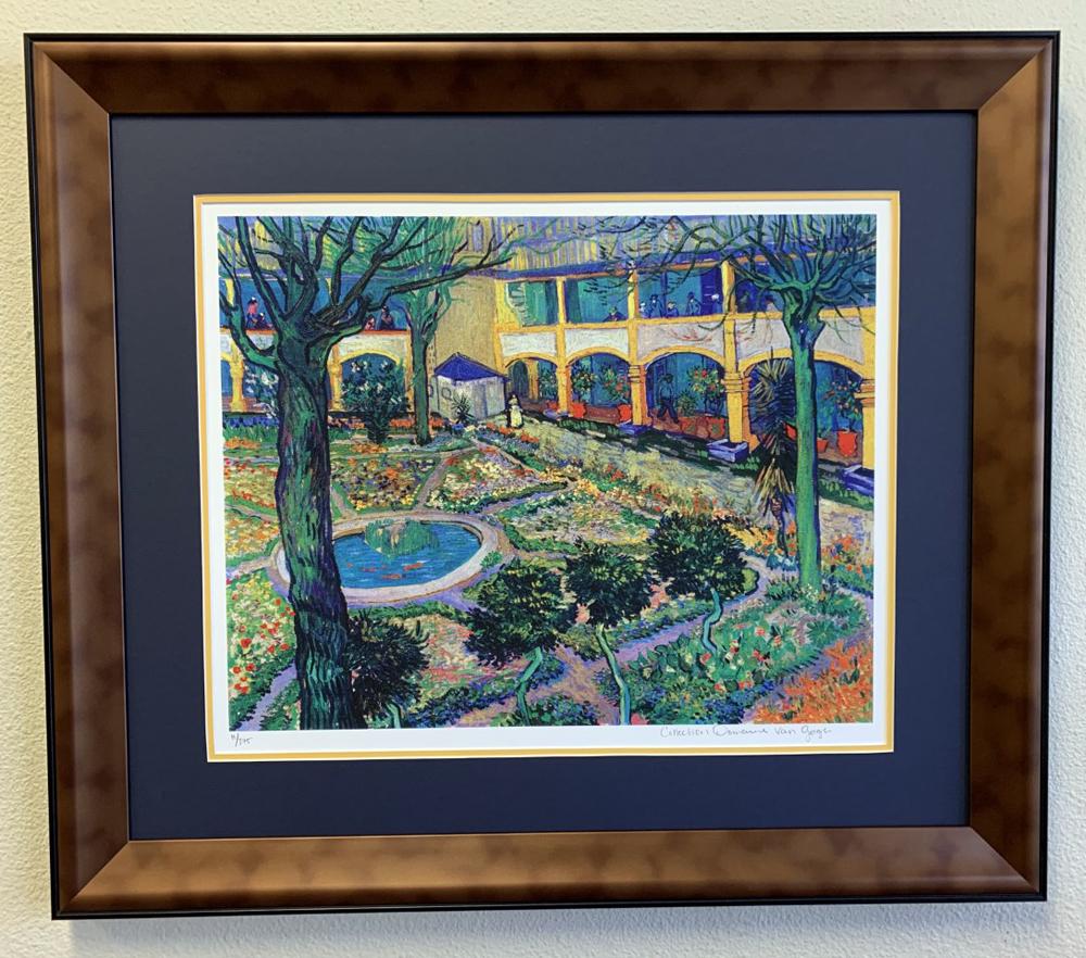 *Rare Van Gogh Limited Edition Estate Signed Numbered: Gov. File: M-18166 *Rare Van Gogh Limited Edition Estate Signed Numbered Museum Framed Giclee - Great Investment! Asset Type: CollectableShipping: $39.95. Item may be pick up only, or require addition