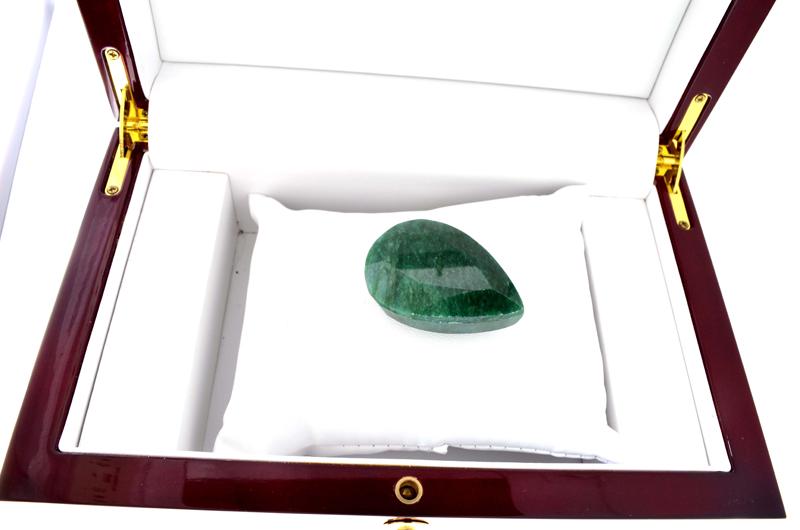 APP: 2.8k 172.50CT Pear Cut Green Beryl Emerald: Gov. File: H-03082 172.50CT Pear Cut Green Beryl Emerald Gemstone Retail Replacement Value: $2.8K Asset Type: Emerald Gemstone Shipping: $19.95