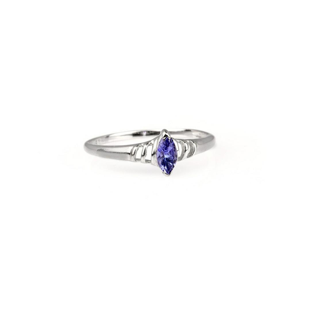 APP: 0.6k Fine Jewelry Designer Sebastian 0.25CT: Gov. File: K-08214 Fine Jewelry Designer Sebastian 0.25CT Marquise Cut Tanzanite And Sterling Silver Ring Retail Replacement Value:$0.5K Asset Type: Ring Shipping: $19.95