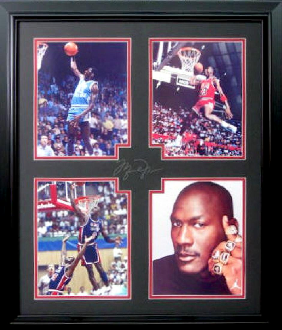 *Rare Michael Jordan Museum Framed Collage - Plate: Gov. File: M-20890 *Rare Michael Jordan Museum Framed Collage - Plate Signed Asset Type: CollectableShipping: $39.95. Item may be pick up only, or require additional shipping charges due to weight or