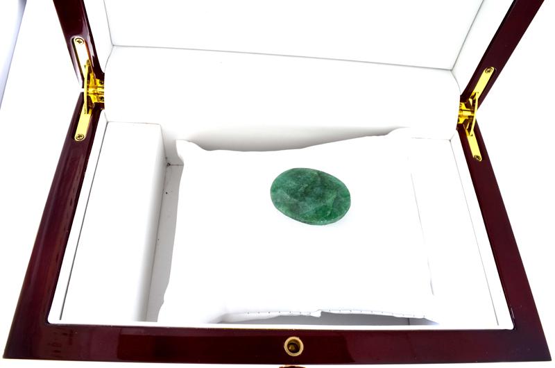 APP: 1k 58.00CT Oval Cut Green Beryl Emerald Gemstone: Gov. File: H-03048 58.00CT Oval Cut Green Beryl Emerald Gemstone Retail Replacement Value: $1.0K Asset Type: Emerald Gemstone Shipping: $19.95