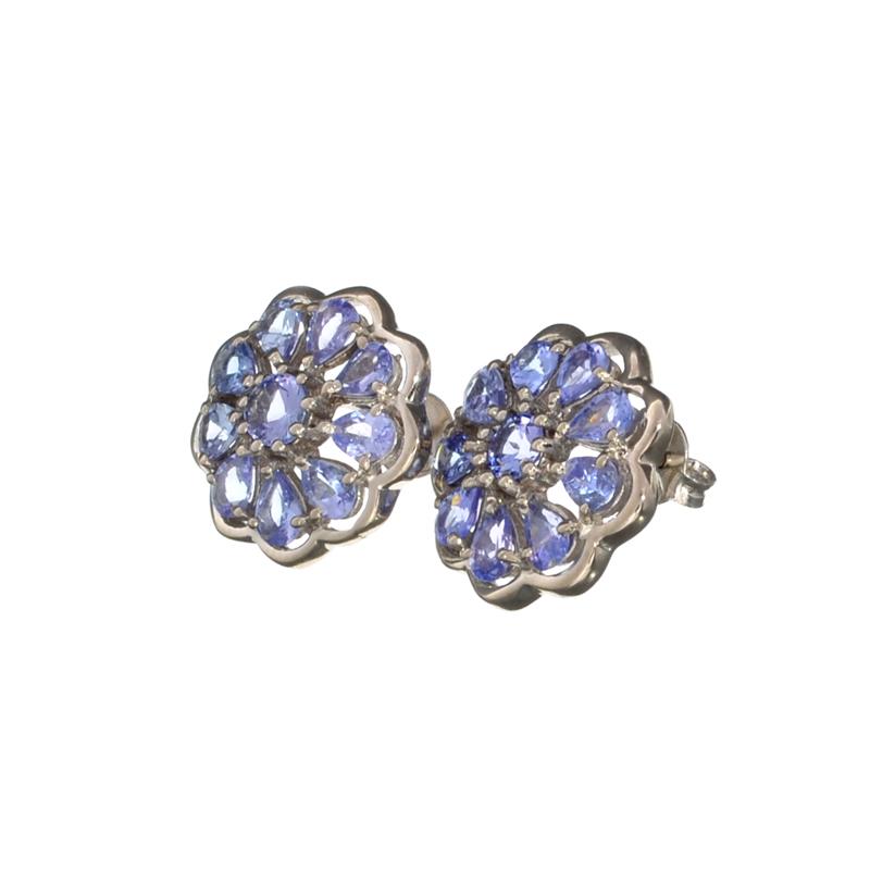 APP: 3.1k Fine Jewelry 4.00CT Mixed Cut Tanzanite And: Gov. File: H-09903 Fine Jewelry 4.00CT Mixed Cut Tanzanite And Platinum Over Sterling Silver Earrings Retail Replacement Value: $3.1K Asset Type: Sterling Silver Earrings Shipping: $19.95