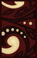 Gorgeous 4x6 Emirates Burgundy 524 Rug High Quality