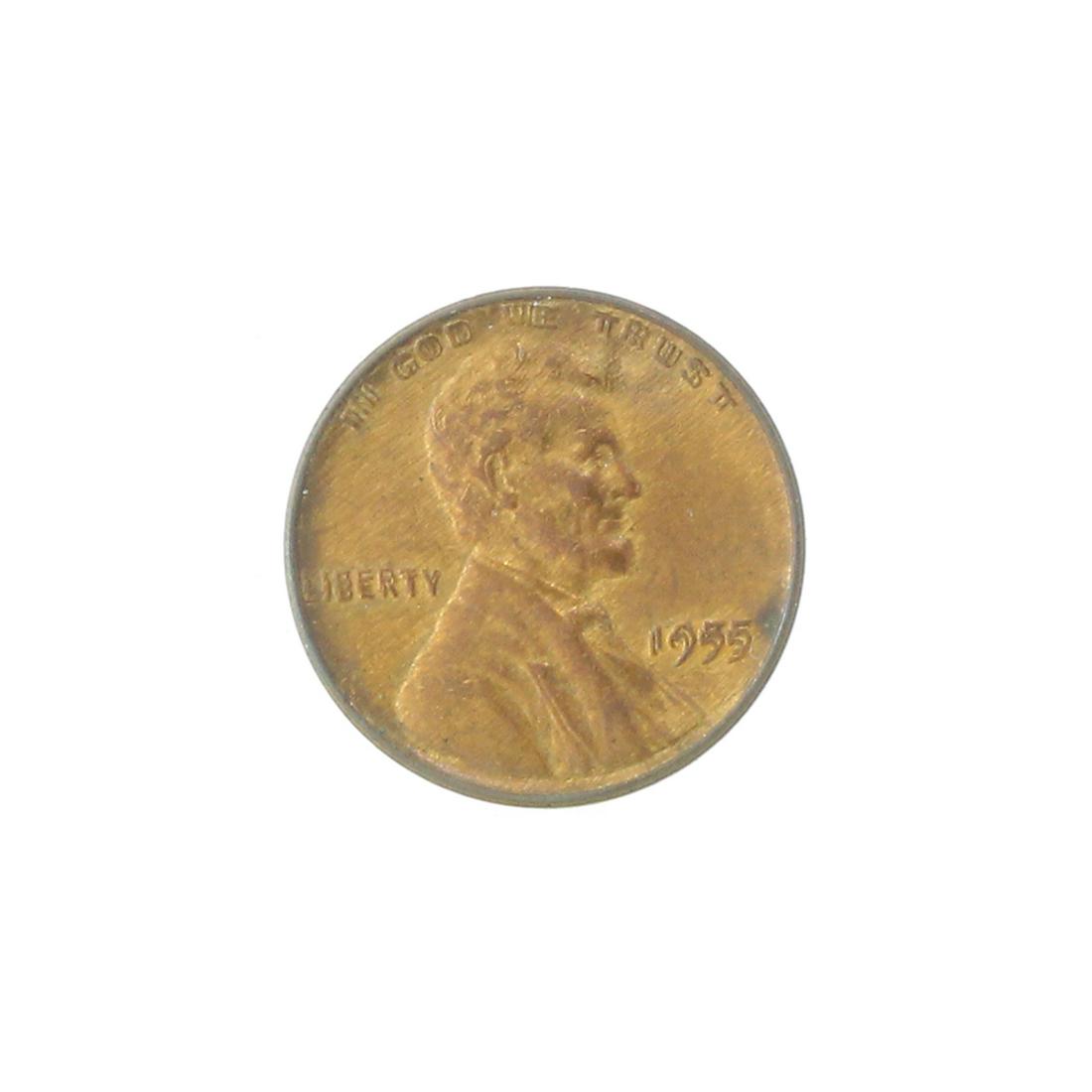 Extremely Rare 1955/55 Double Die Lincoln Cent Coin: Gov. File: C-76763 Extremely Rare 1955/55 Double Die Lincoln Cent Coin Asset Type: Coin Shipping: $9.95