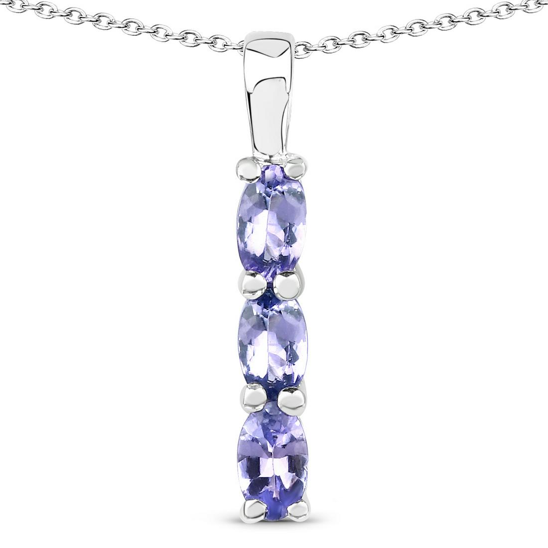 APP: 1.7k Gorgeous Sterling Silver 0.75CT Tanzanite: Gov. File: H-64177 Gorgeous Sterling Silver 0.75CT Tanzanite Pendant App. $1,680 - Great Investment - Unique Piece! Retail Replacement Value: $1.7K Asset Type: Pendant Shipping: $19.95