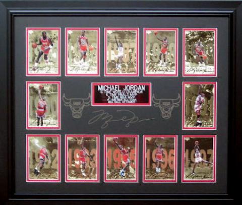 *Rare Michael Jordan 12 Player Card Museum Framed: Gov. File: M-20138 *Rare Michael Jordan 12 Player Card Museum Framed Collage - Plate Signed Asset Type: Collectable Shipping: $39.95. Item may be pick up only, or require additional shipping charges d