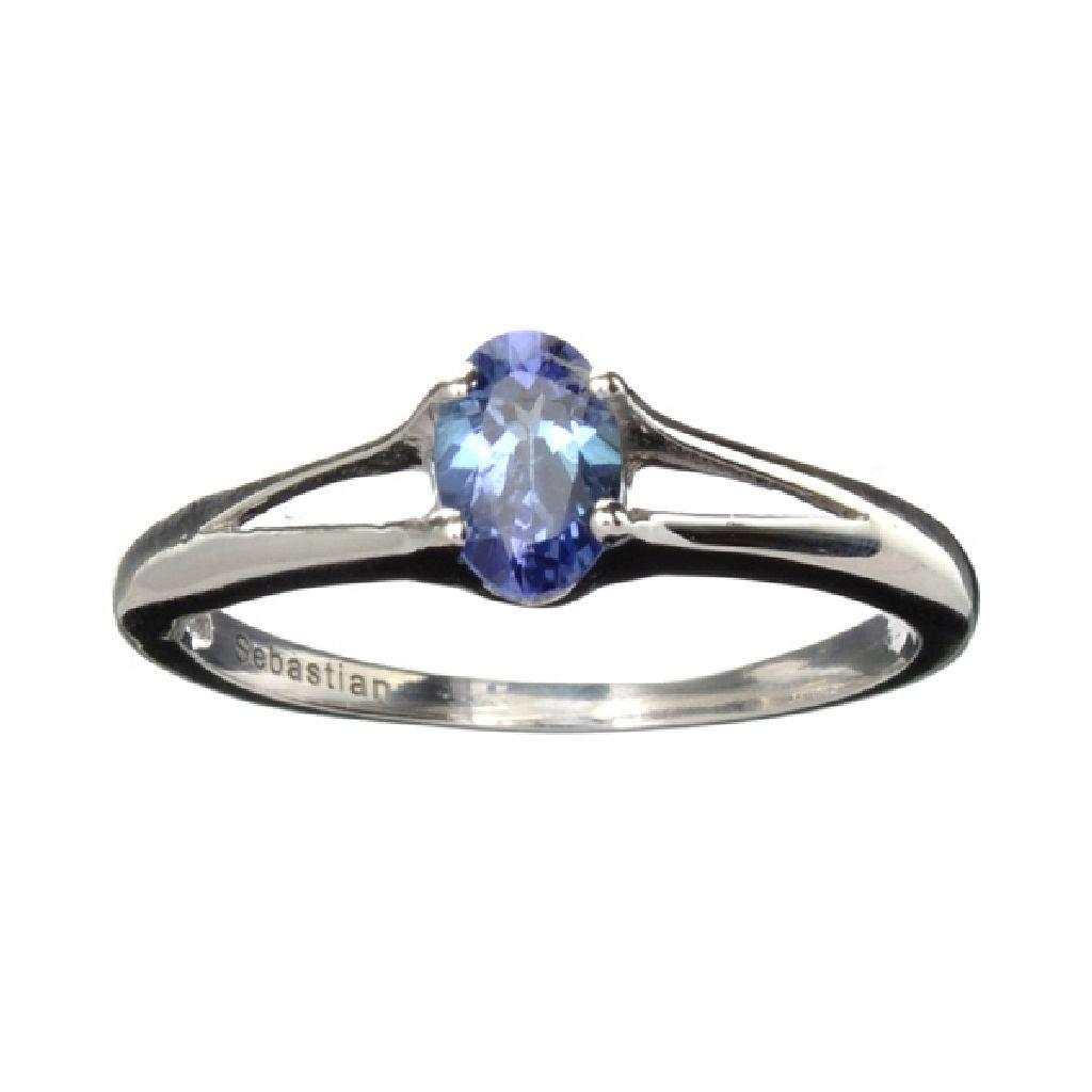 APP: 1k 0.44CT Oval Cut Tanzanite And Platinum Over: Gov. File: 91778 0.44CT Oval Cut Tanzanite And Platinum Over Sterling Silver Ring Retail Replacement Value: $1.0K Asset Type: Sterling Silver Ring Shipping: $19.95