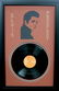 *Rare Elvis Presley Vinyl Record and Laser Cut Mat