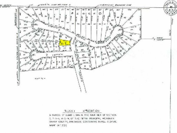 GOV: AR LAND, GOLF, LAKES, CHEROKEE VILLAGE, STR SAL - 2