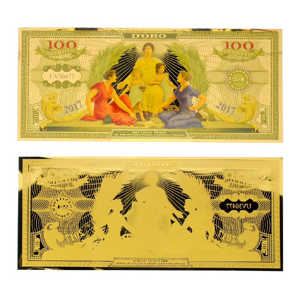 Rare 24K 1/10 Gram Gold Aurum Note 1896 $2.00: Gov. File: C-79579 Rare 24K 1/10 Gram Gold Aurum Note 1896 $2.00 Educational Restrike - Great Investment Asset Type: Coin Shipping: $9.95