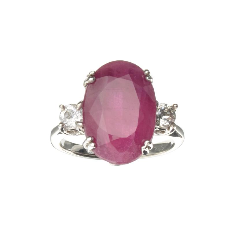 APP: 4.3k Fine Jewelry Designer Sebastian 12.71CT Ruby: Gov. File: K-08789 Fine Jewelry Designer Sebastian 12.71CT Ruby And Topaz Platinum Over Sterling Silver Ring Retail Replacement Value:$4.2K Ring Shipping: $19.95