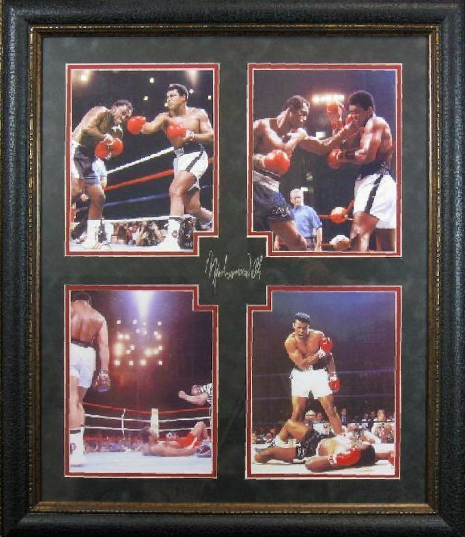 *Rare Muhammad Ali Museum Framed Collage - Plate Signed: Gov. File: M-20980 *Rare Muhammad Ali Museum Framed Collage - Plate Signed Asset Type: CollectableShipping: $39.95. Item may be pick up only, or require additional shipping charges due to weight or si